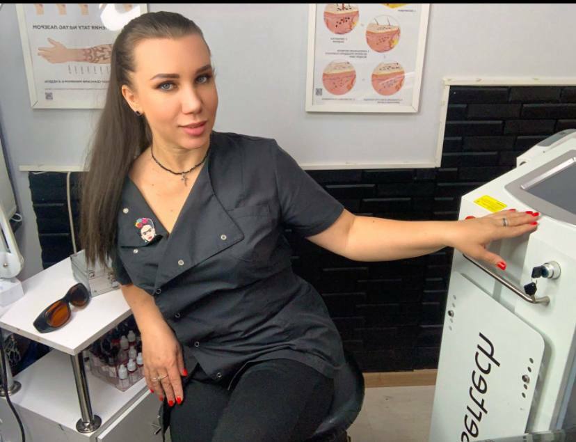 Удаление старого татуажа